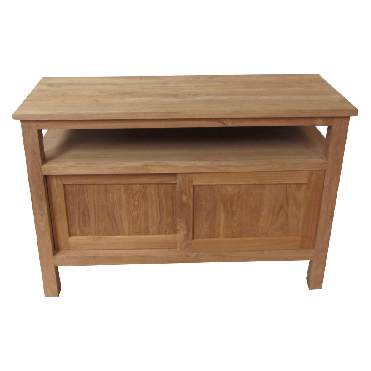 Badkamer dressoir Teakhout Ben 120 cm breed