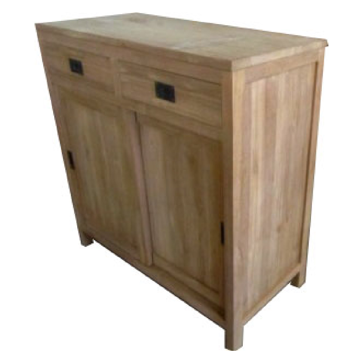 Dressoir van Teakhouthout Amsterdam 105 cm hoog