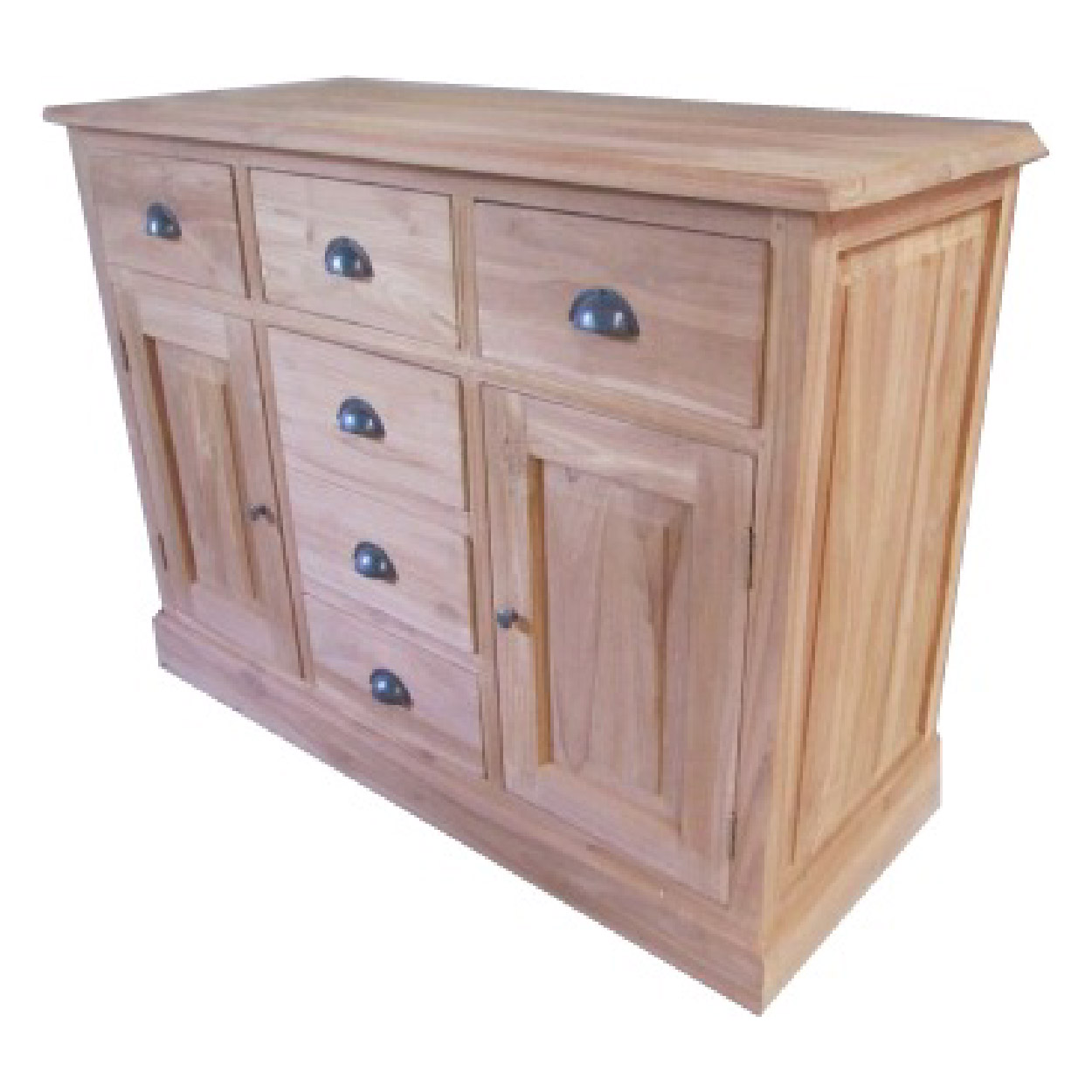 Teakhout Dressoir Den Bosch 120 cm