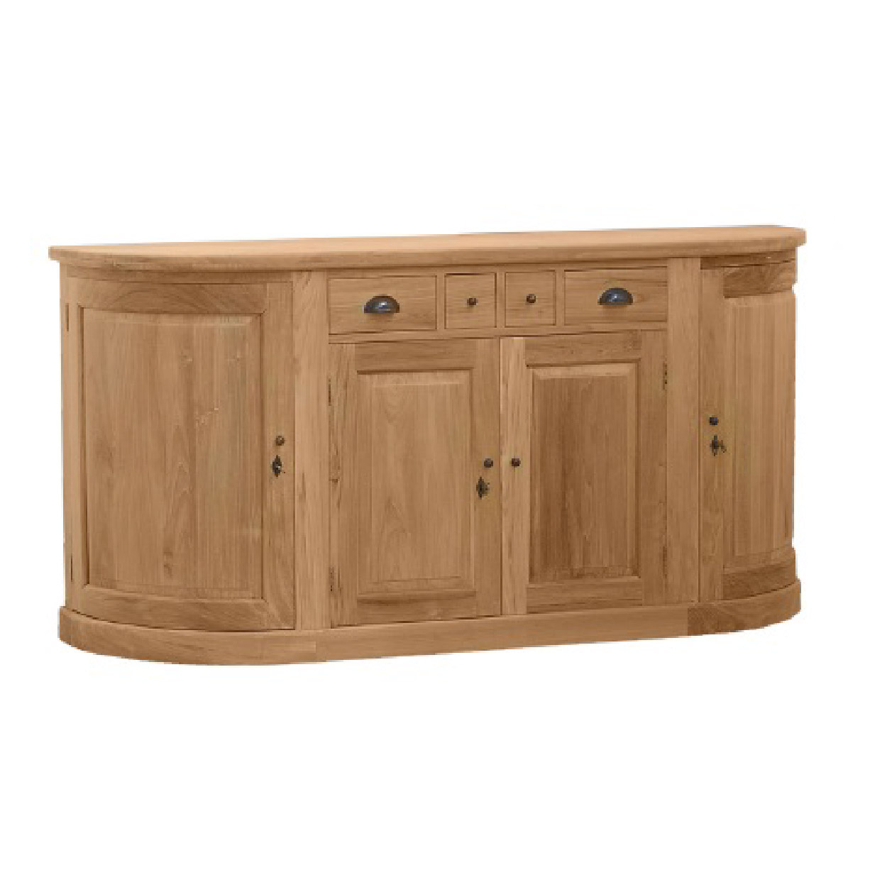 Teakhout Dressoir Baarle 180 cm