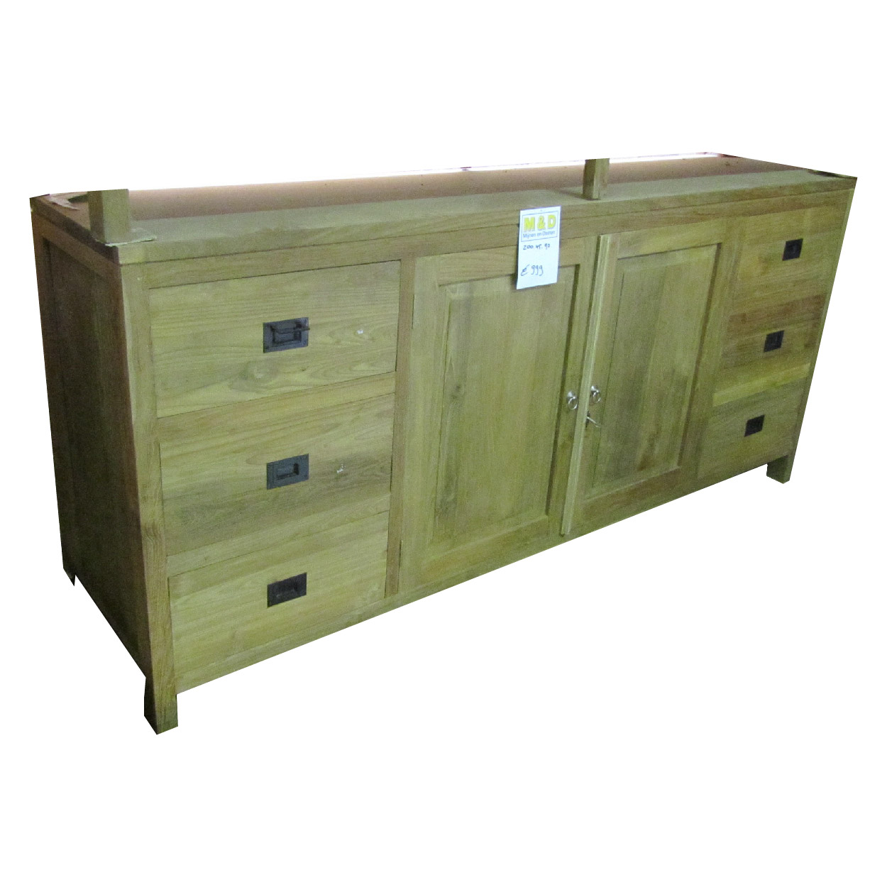 Teakhout Dressoir Gorinchem 200 cm