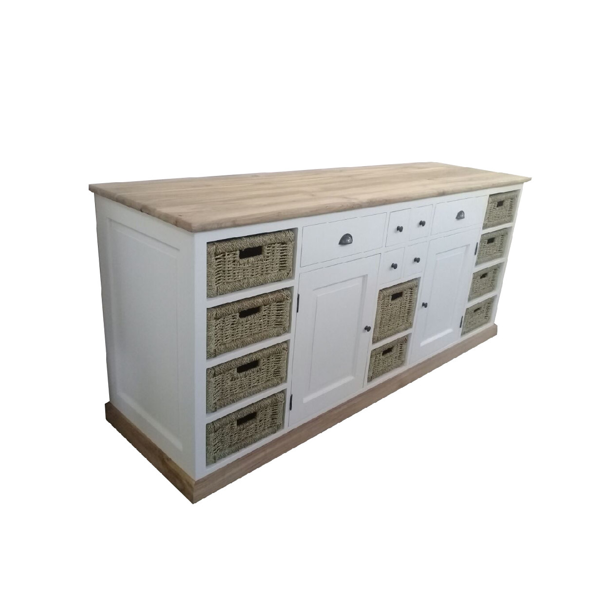 Wit Dressoir Stuifakker 205 cm