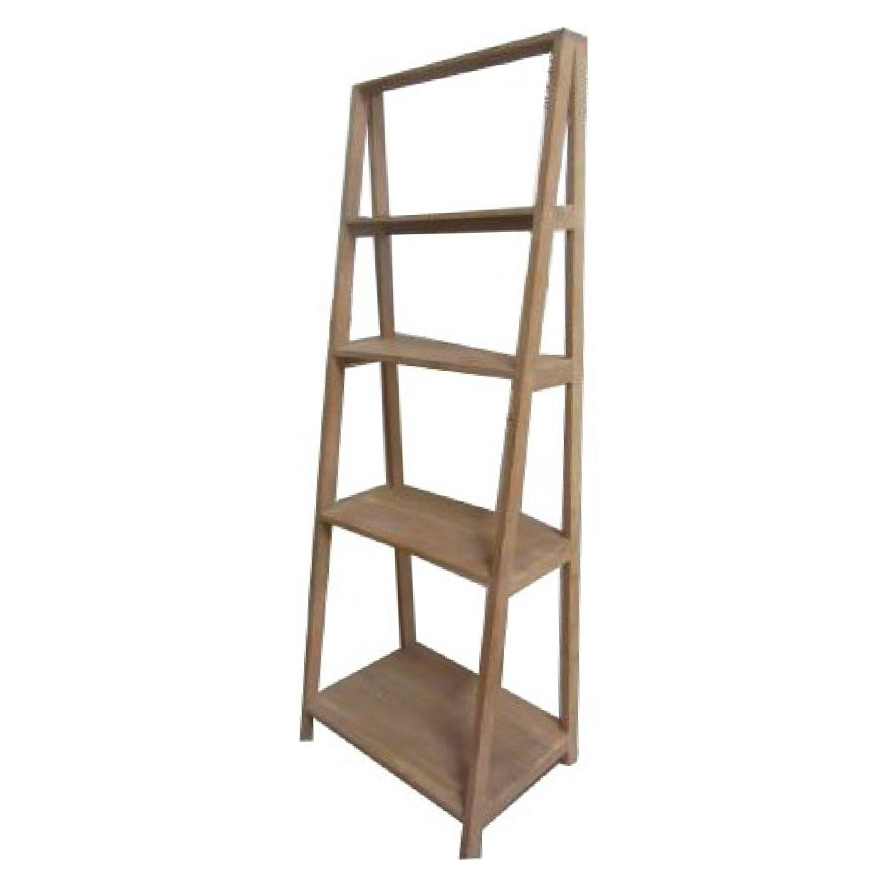 Handdoekrek van Teakhouthout Trap 59 cm breed