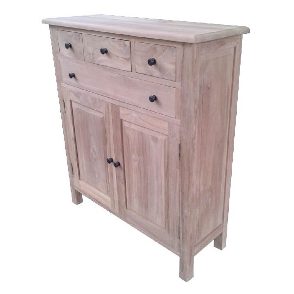 Gangkast van Teakhouthout Maarssen 80 cm breed
