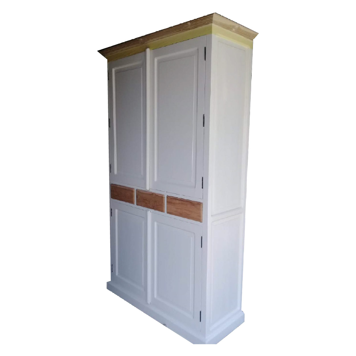 Vitrinekast van Teakhouthout Haarlem 110 cm breed