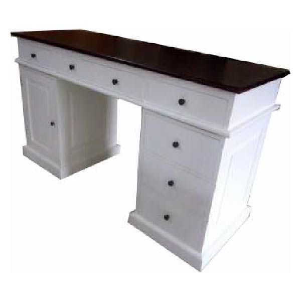 Teakhout Mindi Bureau 75 cm hoog