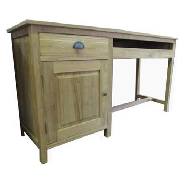 Bureau van Teakhouthout Roel 150 cm breed