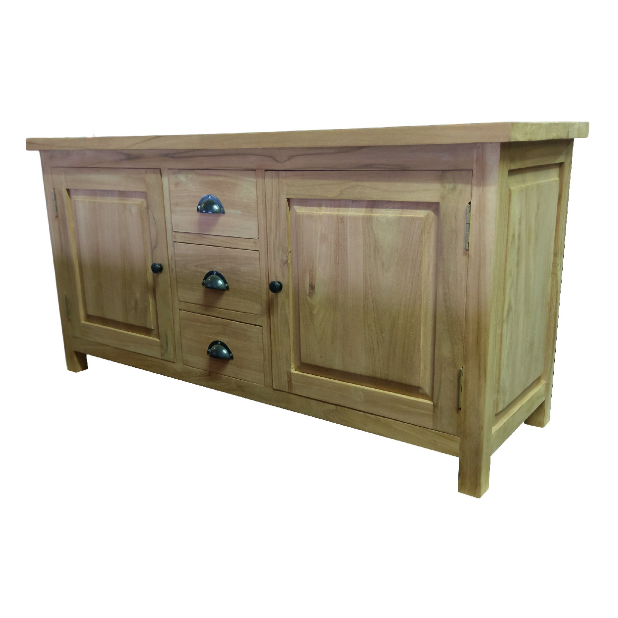 Teakhout TV dressoir Eindhoven 120 cm