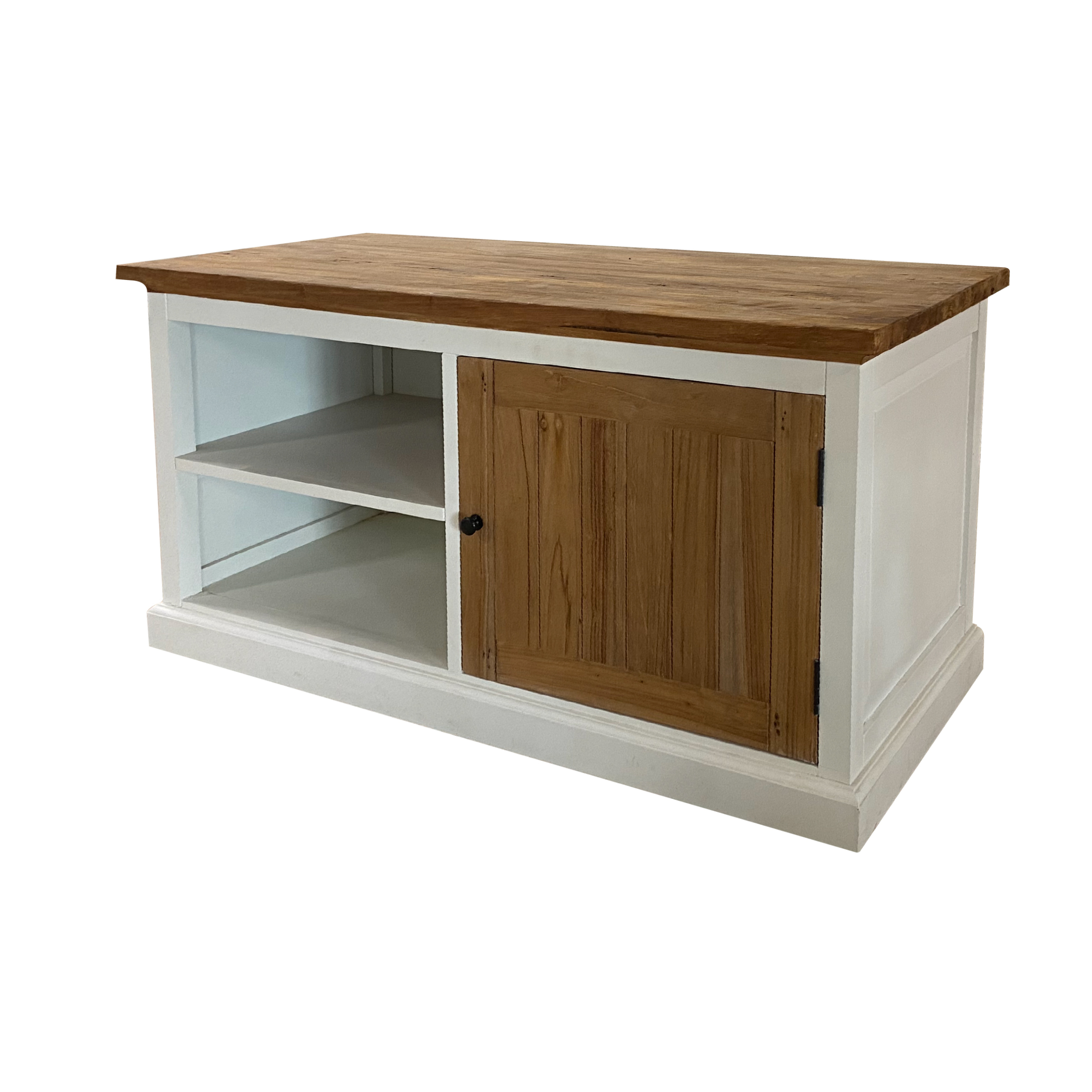 TV dressoir van Teakhout, Mindihout Bella Maison 60 cm hoog