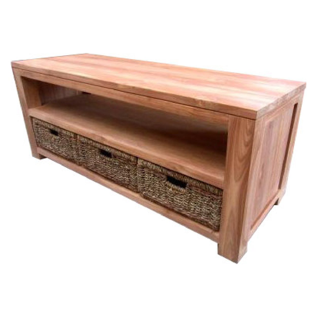 TV dressoir van Teakhouthout Oostende 55 cm hoog