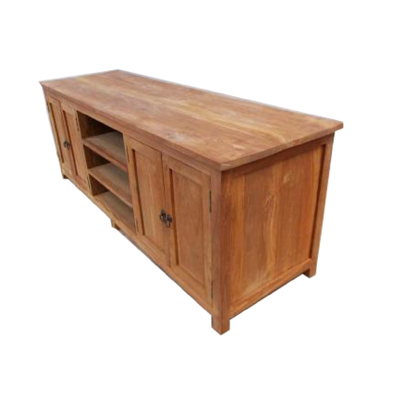 TV dressoir van Teakhouthout Ede 60 cm hoog