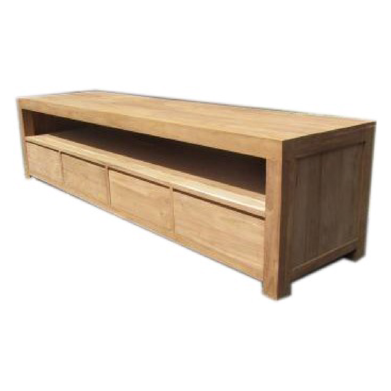 Teakhout TV dressoir Resa 200 cm