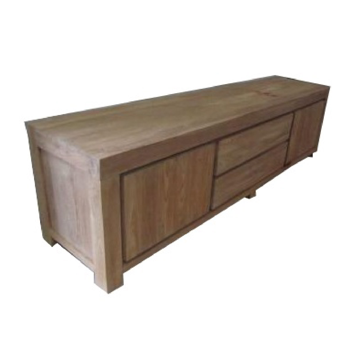 Teakhout TV dressoir Rotterdam 220 cm