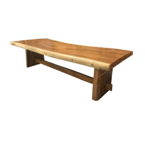 Suarhout boomstamtafel eettafel Oostburg 200 - 300 cm