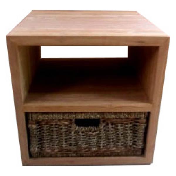 Plantentafel van Teakhouthout Stene 50 cm hoog