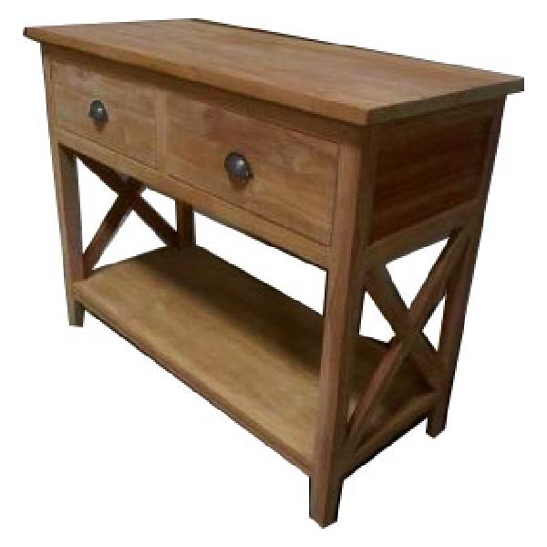 Sidetable van Teakhouthout Eindhoven 100 cm breed