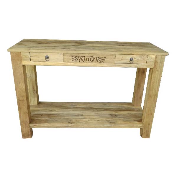 Sidetable van Teakhout Recycledhout Oostkamp 120 cm breed