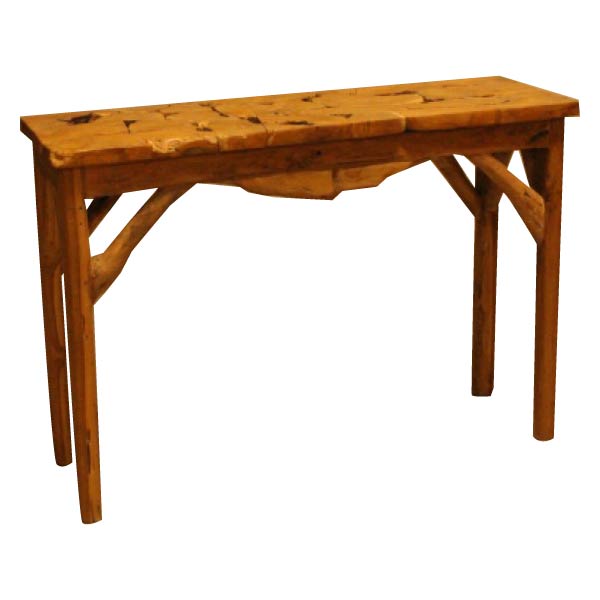 Sidetable van Teakhout Recycledhout Wortelhout 120 cm breed