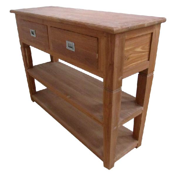 Sidetable van Teakhouthout Breda 120 cm breed
