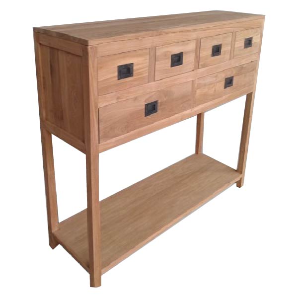 Sidetable van Teakhouthout Oudenbosch 130 cm breed