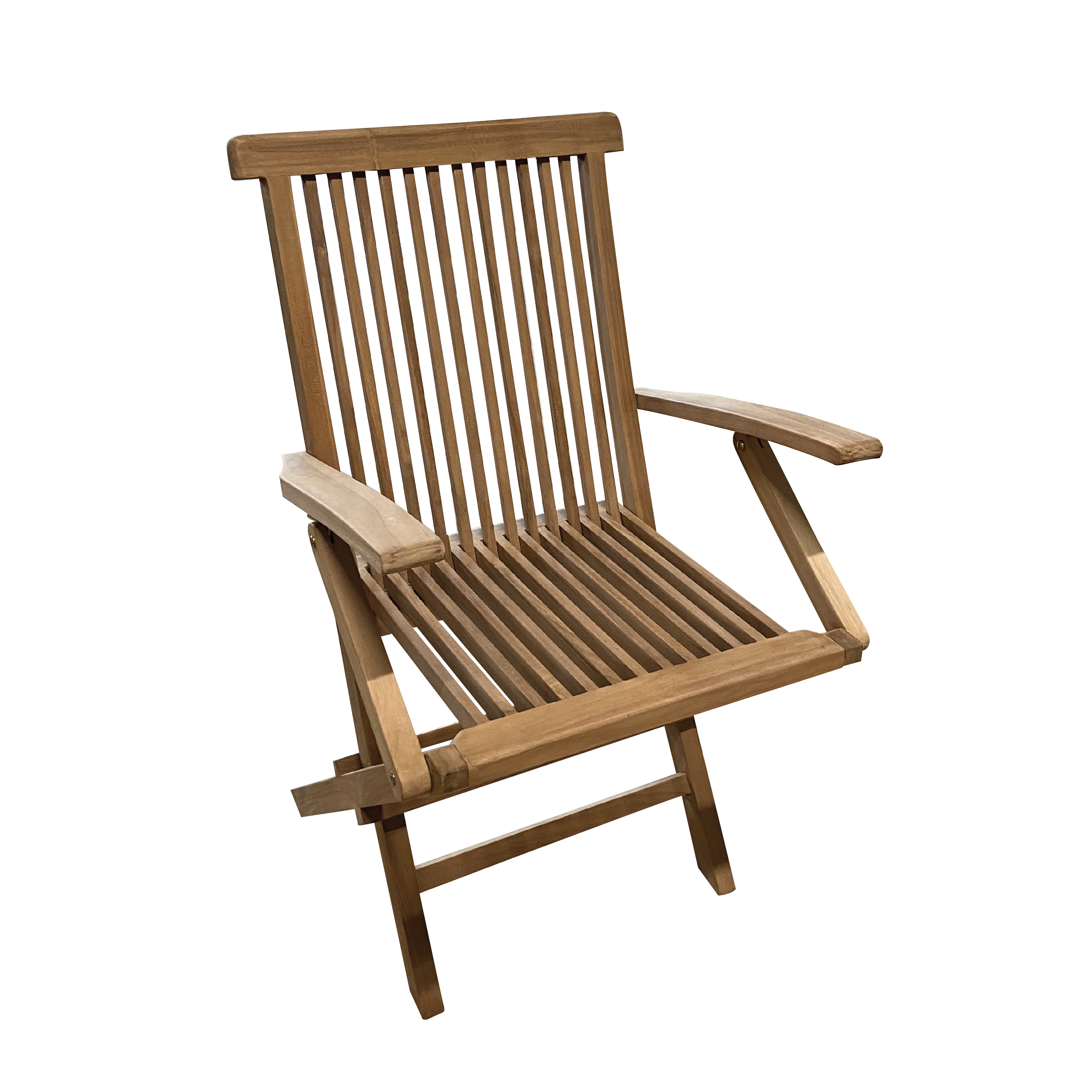 Klapstoel van Teakhouthout Barendrecht 115 cm hoog