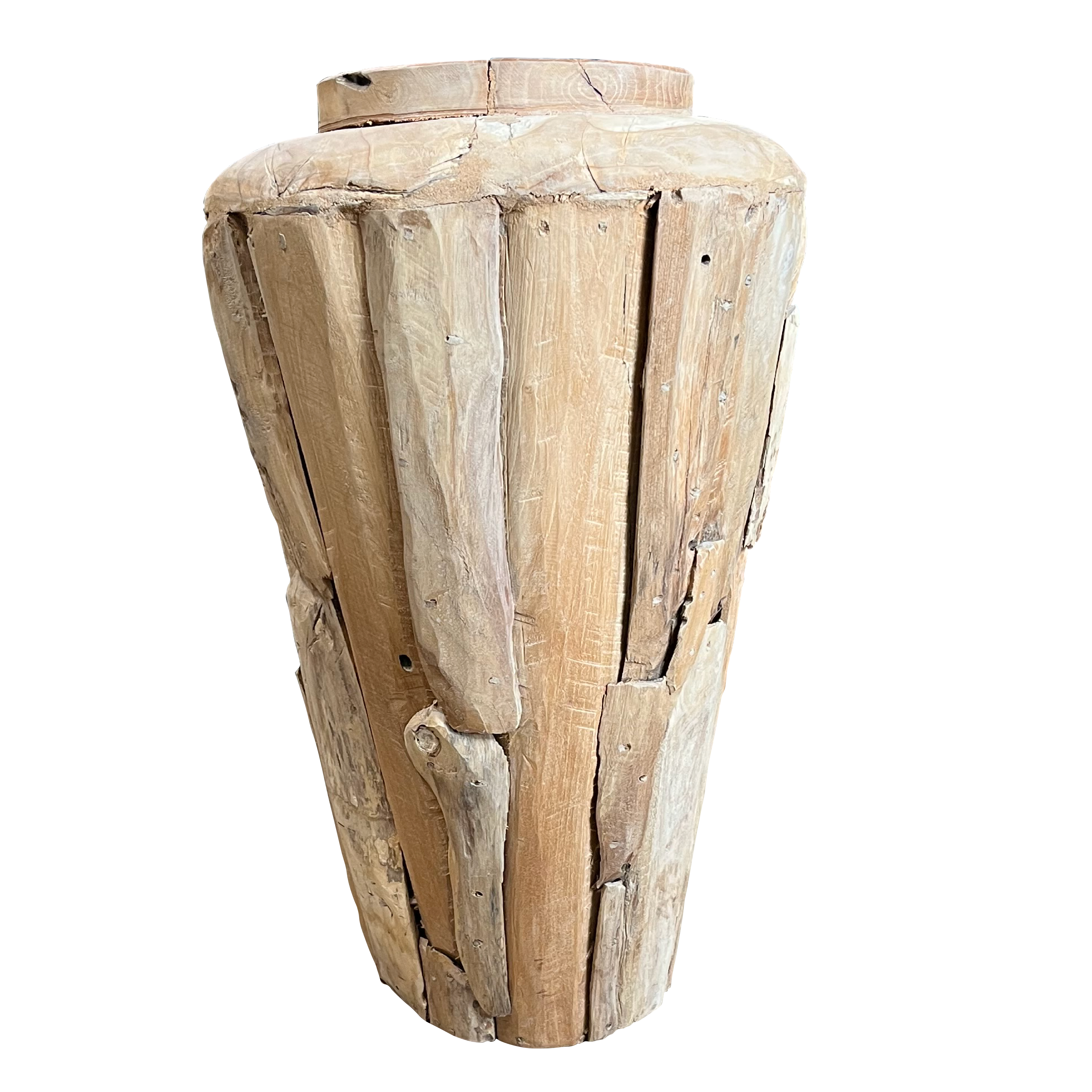 Tropisch drijfhout Vaas Lenn 40 cm