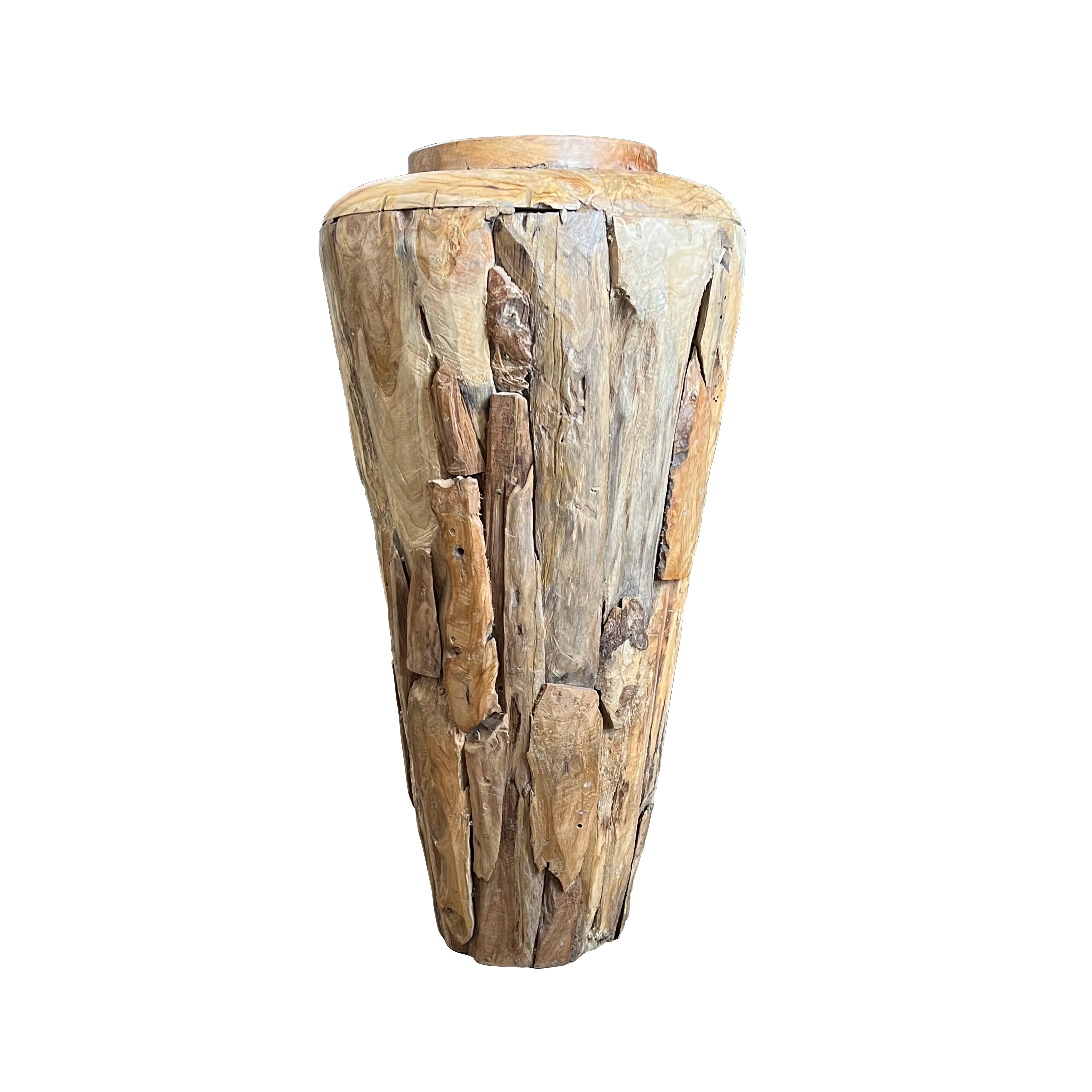 Tropisch drijfhout Vaas Lenn 45 cm