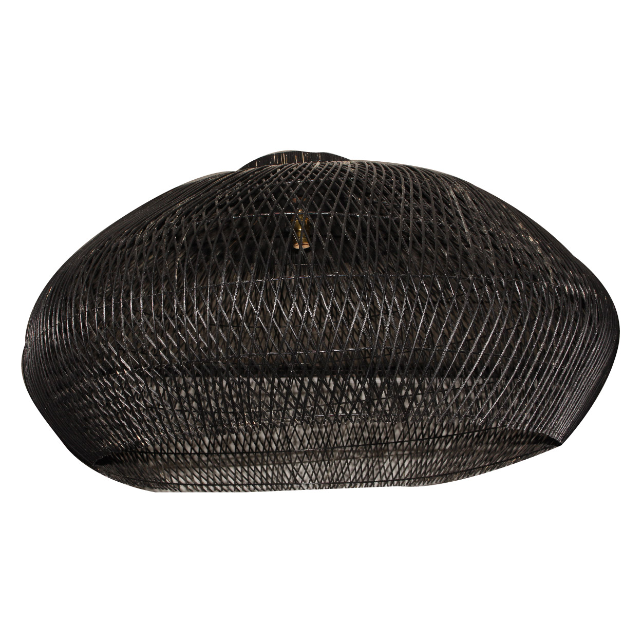 Zwarte Rotan hanglamp Crow